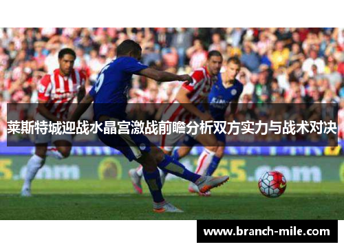 莱斯特城迎战水晶宫激战前瞻分析双方实力与战术对决 莱斯特城迎战水晶宫激战前瞻分析双方实力与战术对决