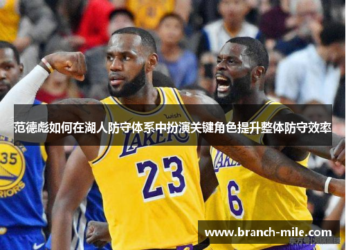 范德彪如何在湖人防守体系中扮演关键角色提升整体防守效率